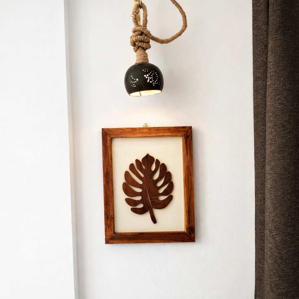Coconut Shell Palm Art Keepsake