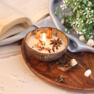 Coconut Shell Aroma Candle